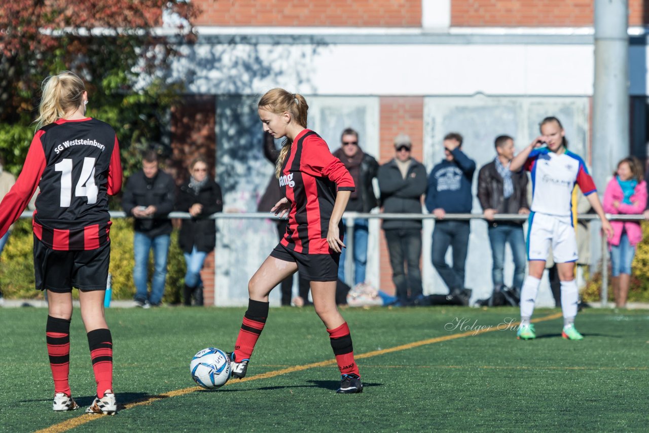 Bild 319 - B-Juniorinnen SV Henstedt Ulzburg - SG Weststeinburg : Ergebnis: 4:0